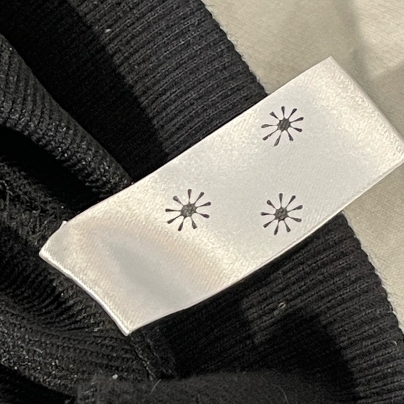 dELiA*s by Dolls Kill The New Daze Crop Hoodie XL Daisy Wave Applique Zip-up - Picture 10 of 11